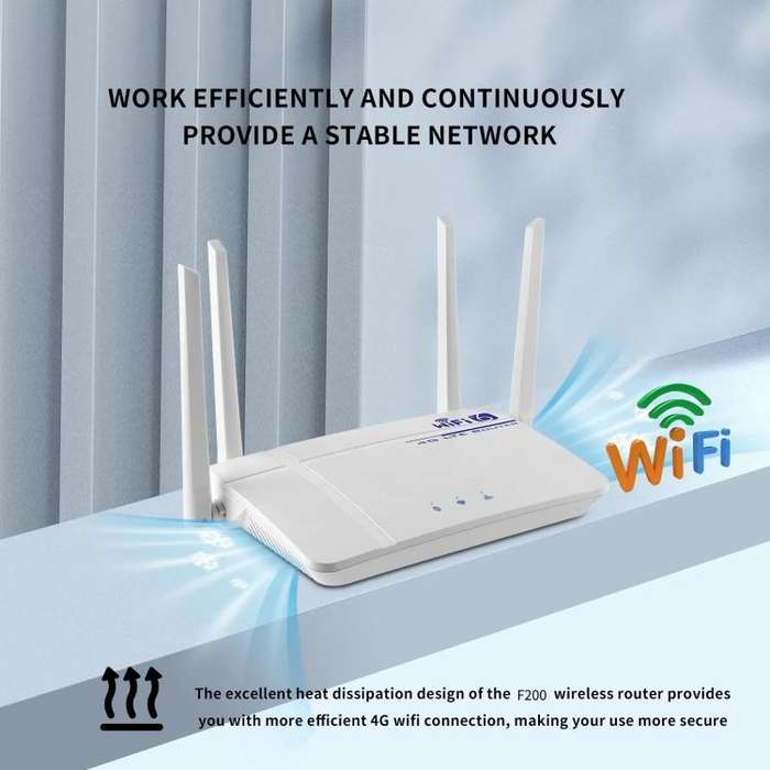 European / Asian / African Edition 4G CPE Wireless SIM Card LTE Router Wi-Fi 6 Wireless Hotspot, ...
