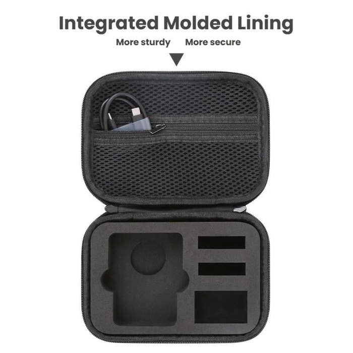For DJI Osmo 360 Standard Combo PU Leather Carrying Case Portable Waterproof Protective Storage B...