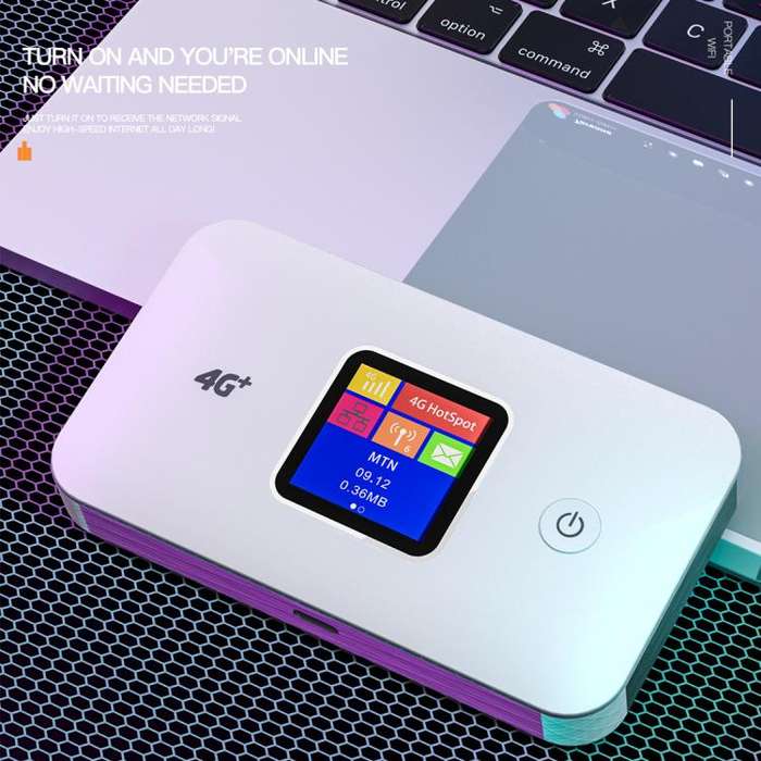 MF801 4G CAT7 Dual Band Portable WIFI LTE 300M Wireless Plug-in Router Color Screen MIFI Mobile H...