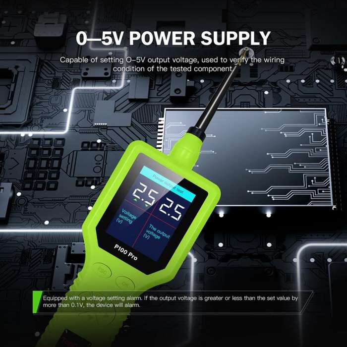 TopDiag Multi-Function Electrician Automobile Circuit Tester(P100 Pro)