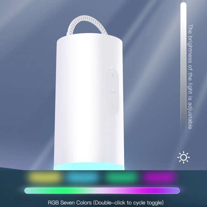 CAF902 4G CPE CAT7 SIM Card Router Colorful Camping Light Outdoor LTE Portable WiFi Hotspot, EU P...
