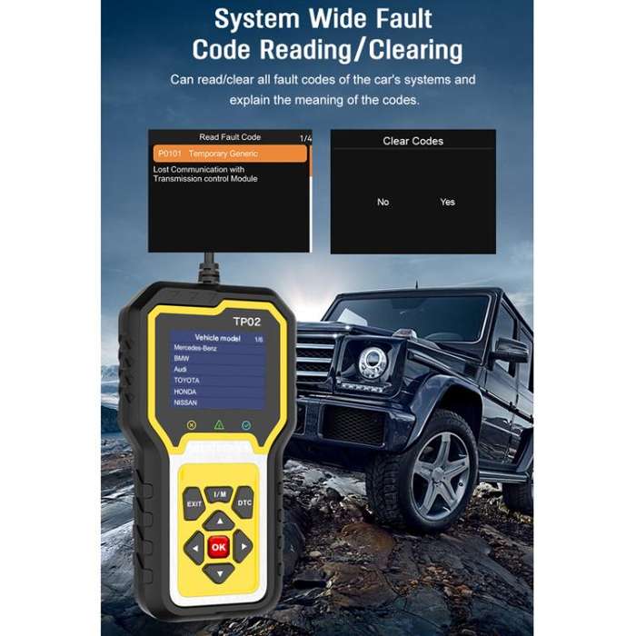 Full-System Maintenance And Reset Engine Diagnostic Tester(TP02)