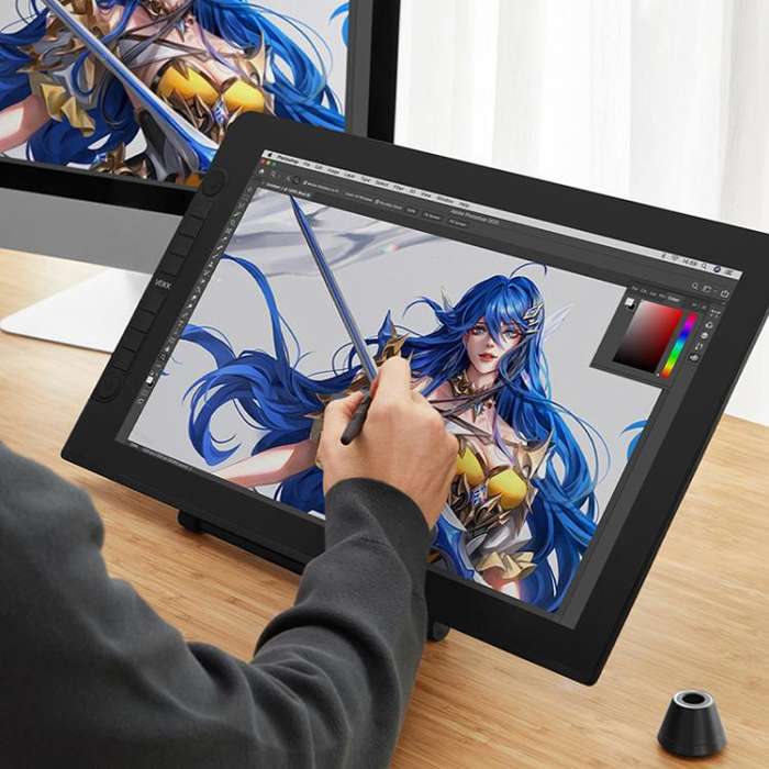 VEIKK VK2200PRO 21.5 inch Digital Screen Hand Drawing Screen Electronic Drawing Screen Compatible...