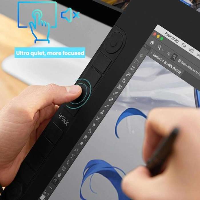 VEIKK VK2200PRO 21.5 inch Digital Screen Hand Drawing Screen Electronic Drawing Screen Compatible...