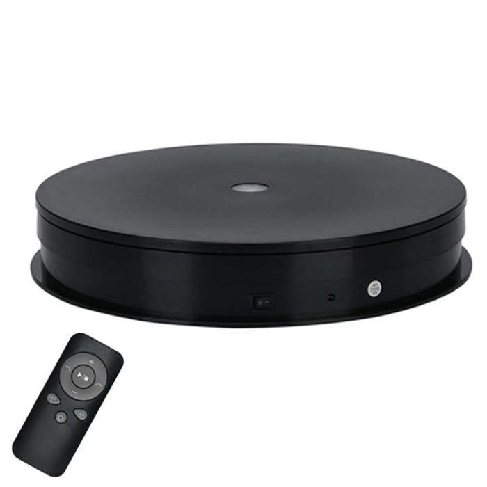 Remote Control Light Rotating Tray Still Life Display Adjustable Speed Brightness Jewelry Stand, ...
