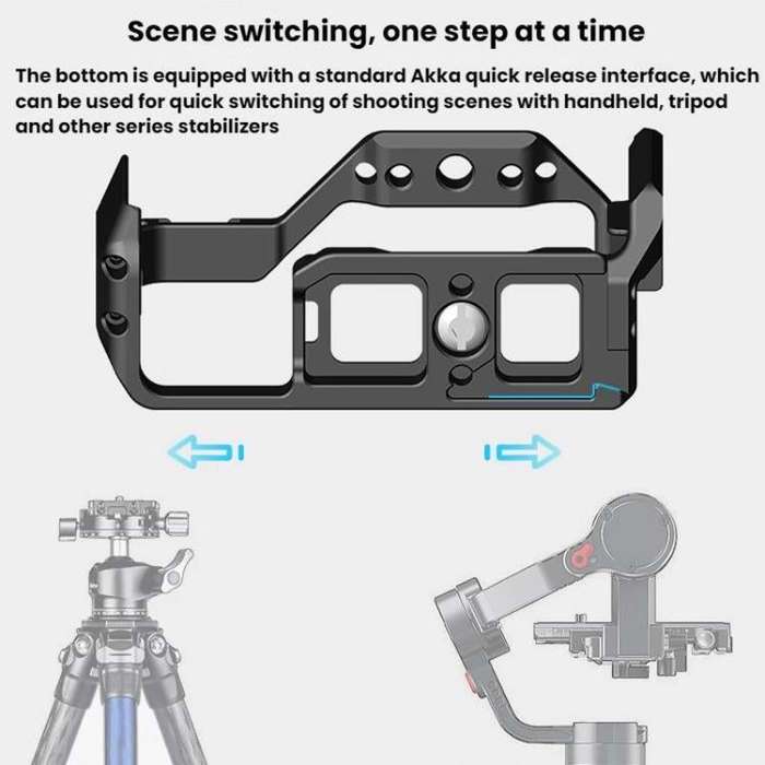 For Sony ZV-E10 II 2nd Generation Camera Cage DSLR Photography Live Streaming Protective Frame St...
