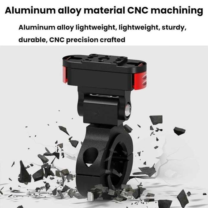 Action Camera Magnetic Quick Release Bike Mount, For GoPro HERO13 Black /12 Black /11 Black/10 Bl...