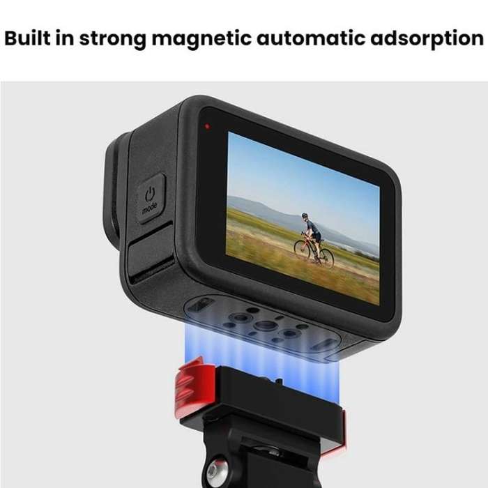 Action Camera Magnetic Quick Release Bike Mount, For GoPro HERO13 Black /12 Black /11 Black/10 Bl...