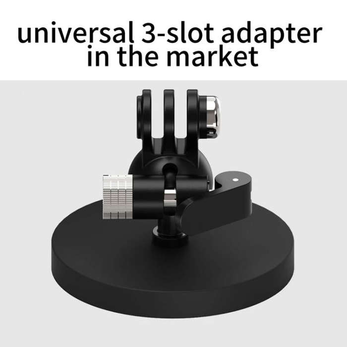 One Click Clamping 3 Card D66mm Magnetic Mount Snail Gimbal Adjustment Bracket
