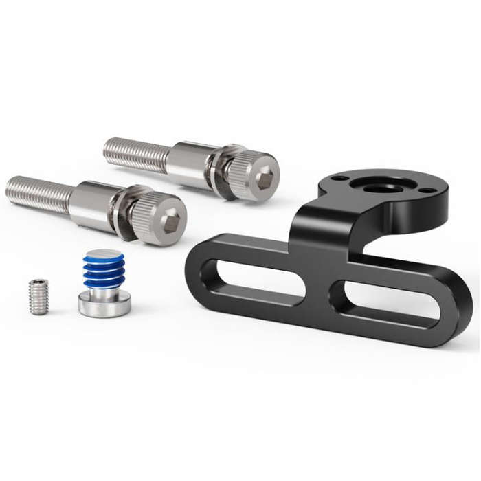 1/4 Arri Positioning Bicycle Stem Camera Mount Cycling Front Light Bracket For Shooting