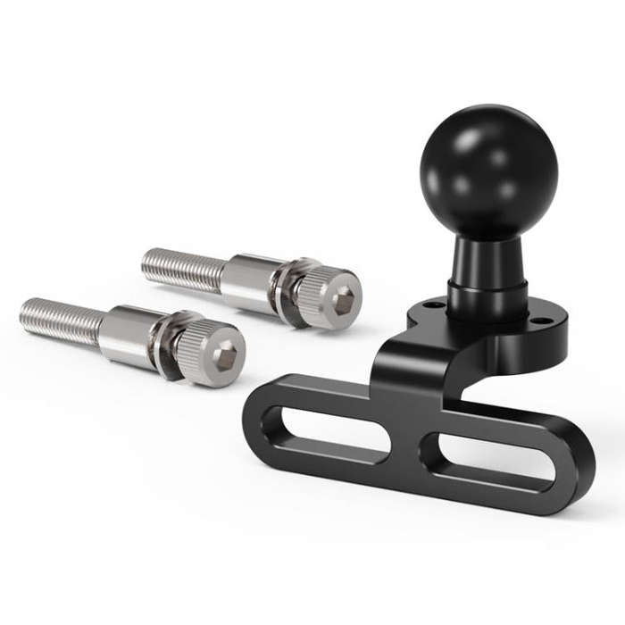 17mm Ball Head Bicycle Stem Camera Mount Cycling Front Light Bracket For Shooting