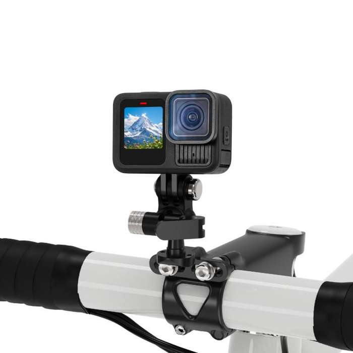 17mm Ball Head Bicycle Stem Camera Mount Cycling Front Light Bracket For Shooting