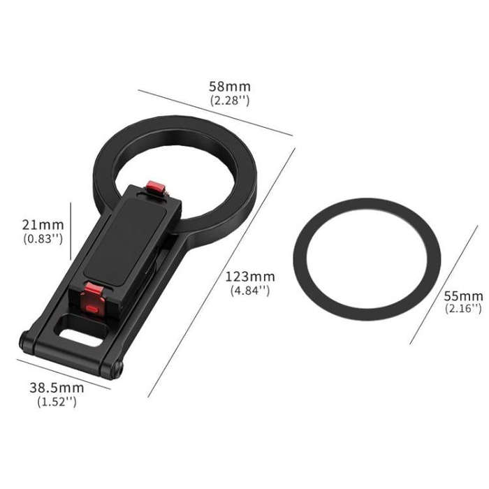 For Insta360 Go 3 / 3S Multifunctional Magnetic Quick Release Base Bracket Expansion