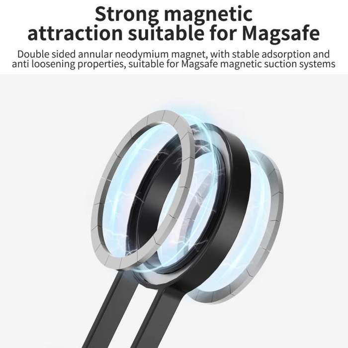 1/4 Snail Ball Head Magnetic Bracket Base Bracket Expansion
