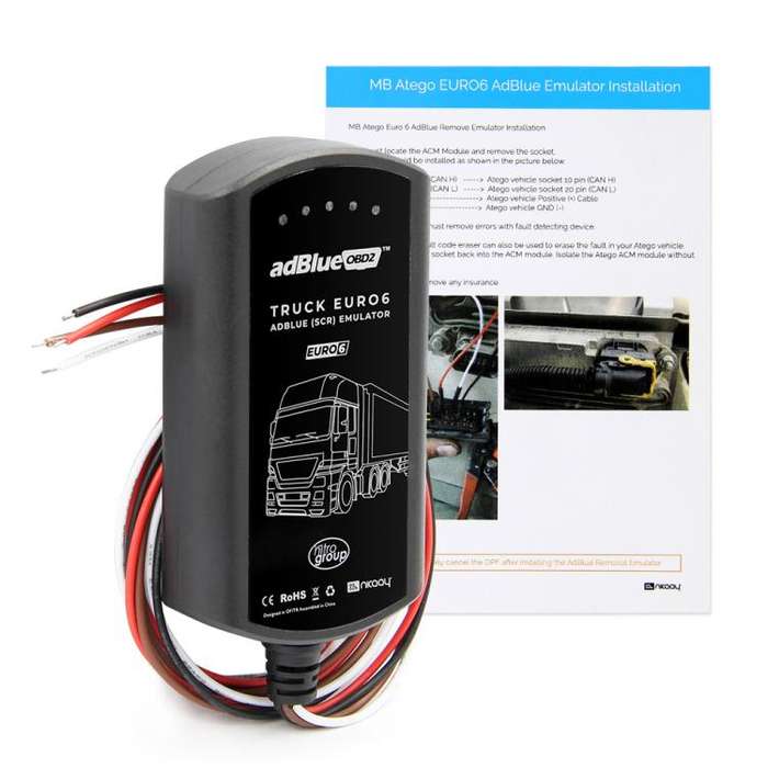 AdblueOBD Engine Diagnostic Tool for Diesel Vehicles(For DAF)