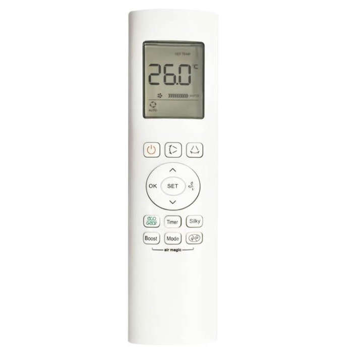 For Midea RG58N(B2H) / BGEF Air Conditioner Remote Control Replacement Parts(Cooling and Heating ...