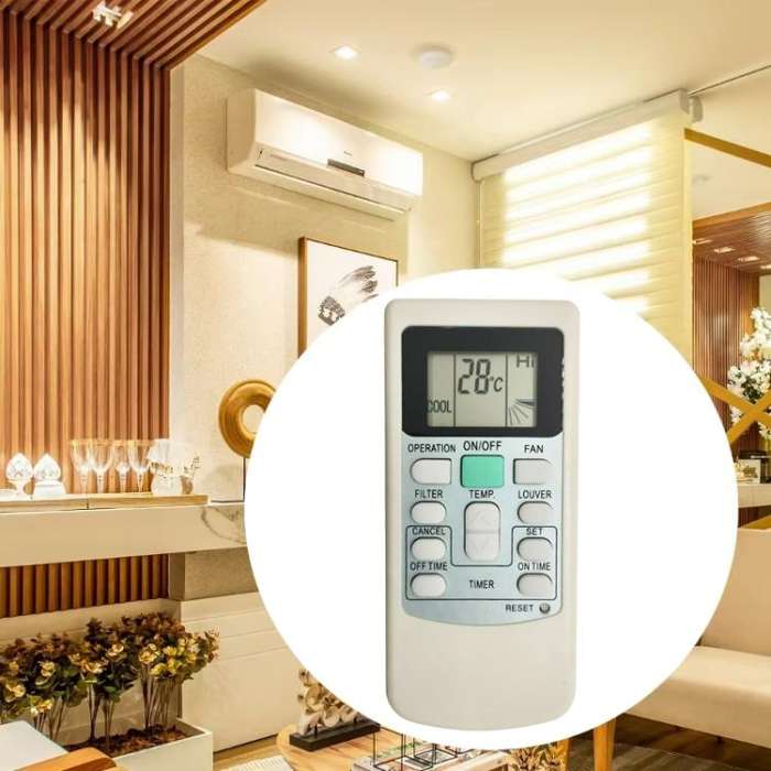 For Hitachi PC-LH6 Air Conditioner Remote Control Replacement Parts(Cooling and Heating Models)