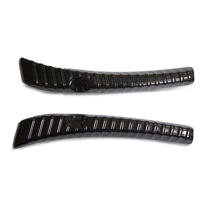 For Tesla Model 3 Highland Stainless Steel Trunk Sill Guard, Color: Black Brushed Finish
