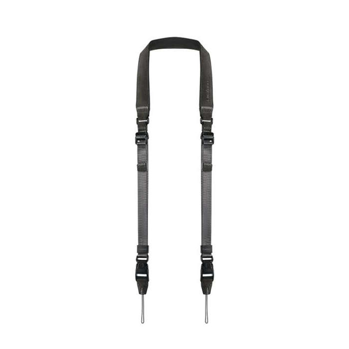 Cwatcun D213  Medium Universal Camera Shoulder Strap Matte Leather Quick Release Strap(Dark Gray)