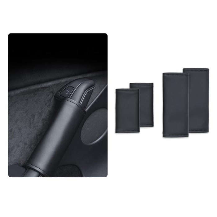 For Tesla Model 3/Y Interior Door Handle Cover Modification(Black)