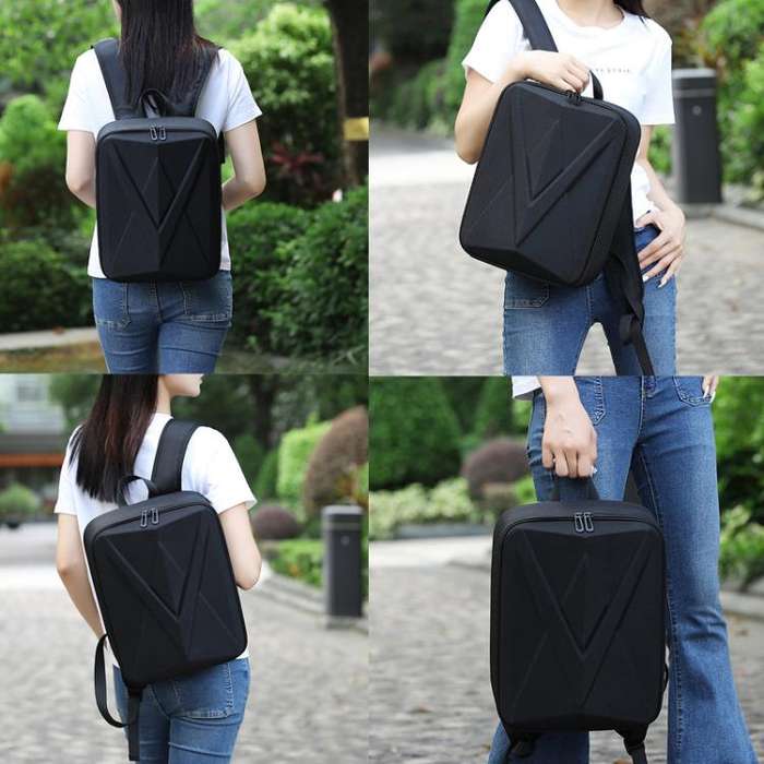For DJI RS 4 Mini BKano R4M-006 Bag Dual Shoulder Storage Backpack(Black)