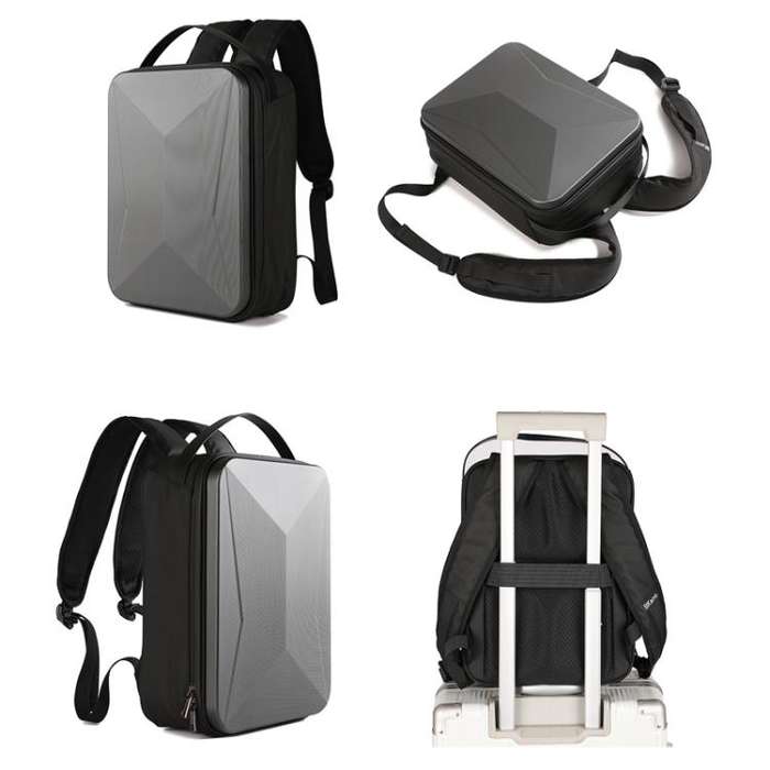 For DJI RS 4 Mini BKano R4M-005  Hard Shell Storage Case Dual Shoulder Package(Black)