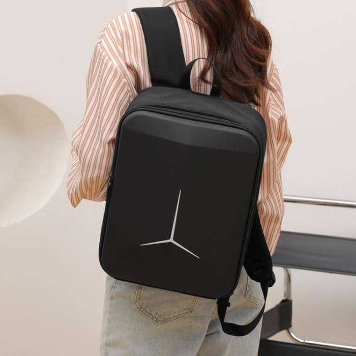 For DJI RS 4 Mini BKano R4M-004 Storage Bag Portable Dual Shoulder Backpack(Black)