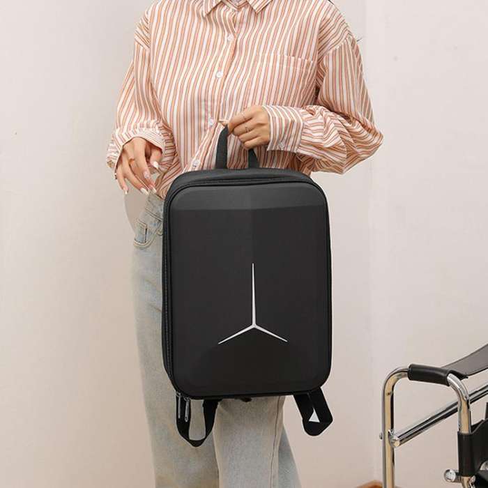 For DJI RS 4 Mini BKano R4M-004 Storage Bag Portable Dual Shoulder Backpack(Black)