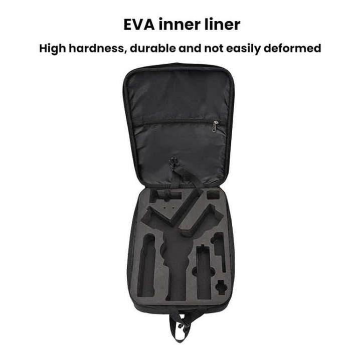 For DJI RS 4 Mini BKano R4M-004 Storage Bag Portable Dual Shoulder Backpack(Black)