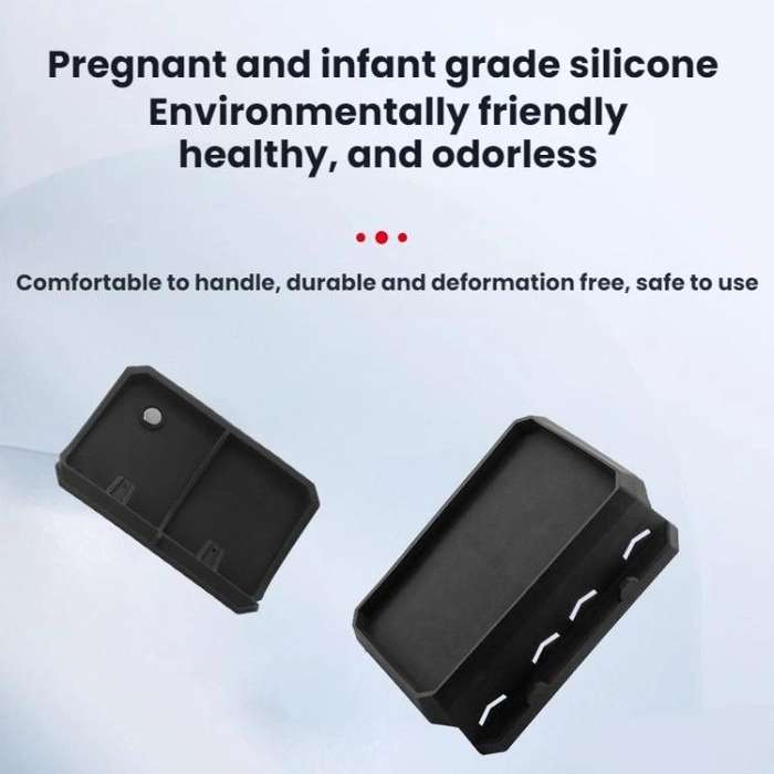 For Tesla Model 3 Highland Dashboard Tissue Storage Tray(Black)