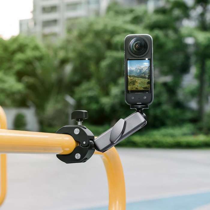 For GoPro / DJI / Insta 360 Action Cameras Cycling Bracket Bike Motorcycle Handlebar Mount, Spec:...