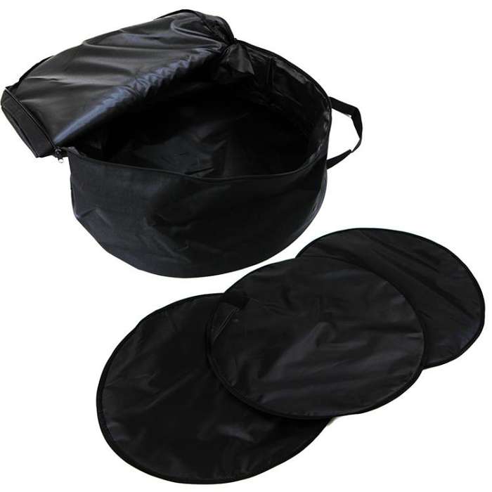 For Tesla Model 3/Y Trunk Storage Hub Cap Organizer(Black)