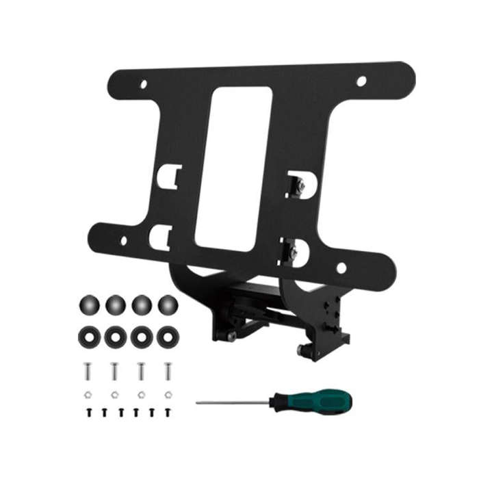 For Tesla Model 3 Highland US Standard Punch-Free License Plate Frame(Black)