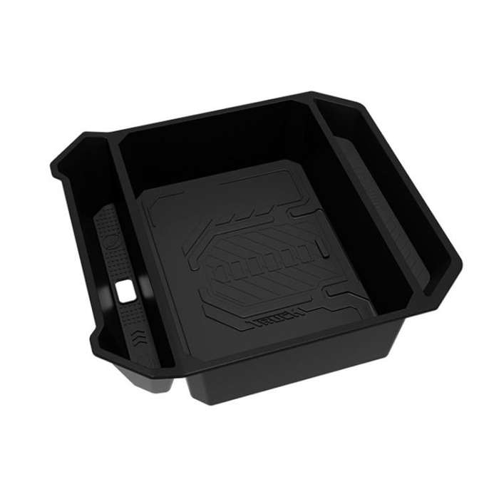 For Tesla Cybertruck Center Console Storage Box(Black)