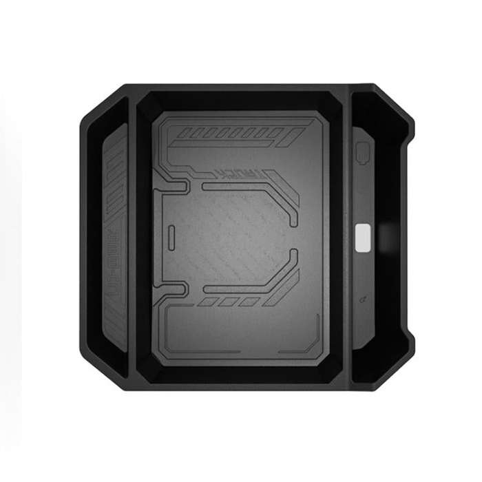 For Tesla Cybertruck Center Console Storage Box(Black)