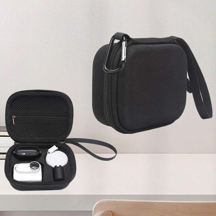 For Insta360 GO 3 / 3S Standard Edition BKano GO-001 Storage Bag Handheld Portable Pouch(Black)