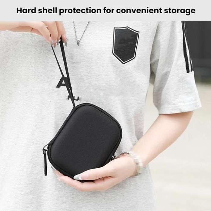For Insta360 GO 3 / 3S Standard Edition BKano GO-001 Storage Bag Handheld Portable Pouch(Black)