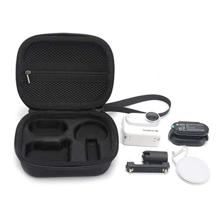 For Insta360 GO 3 / 3S Standard Edition BKano GO-001 Storage Bag Handheld Portable Pouch(Black)