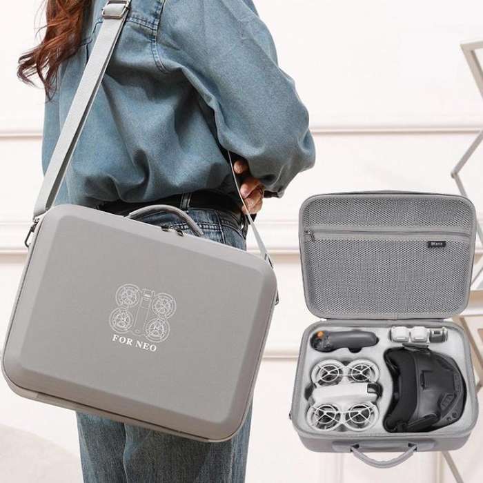 For DJI Neo Fly More Combo BKano NE-022 Storage Backpack(Grey)