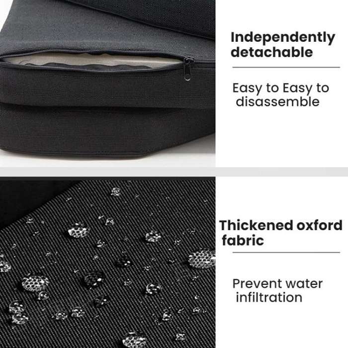 For Tesla Cybertruck Folding Front Trunk Foam Seat Cushion(Black)