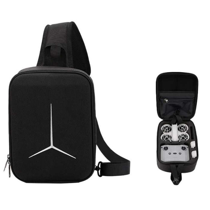 For DJI Neo Combo BKano NE-018 Storage Chest Bag Portable Backpack(Black)