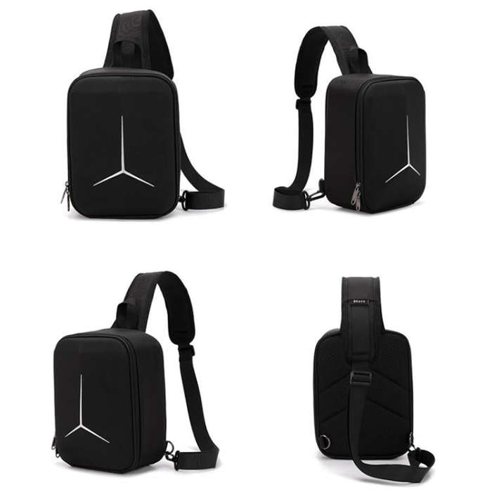 For DJI Neo Combo BKano NE-018 Storage Chest Bag Portable Backpack(Black)