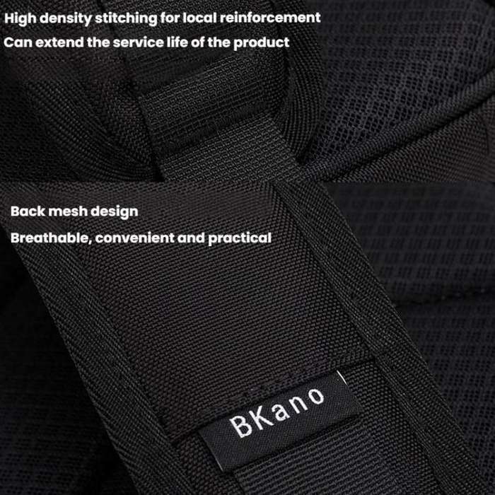 For DJI Neo Combo BKano NE-018 Storage Chest Bag Portable Backpack(Black)