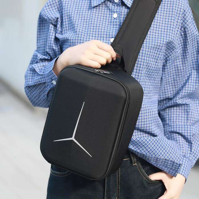For DJI Neo Combo BKano NE-018 Storage Chest Bag Portable Backpack(Black)