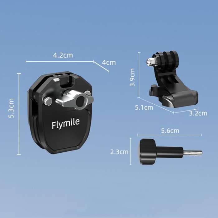 Flymile FLY045 Sports Camera Motorcycle Windshield Mounting Clamp