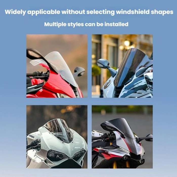 Flymile FLY045 Sports Camera Motorcycle Windshield Mounting Clamp