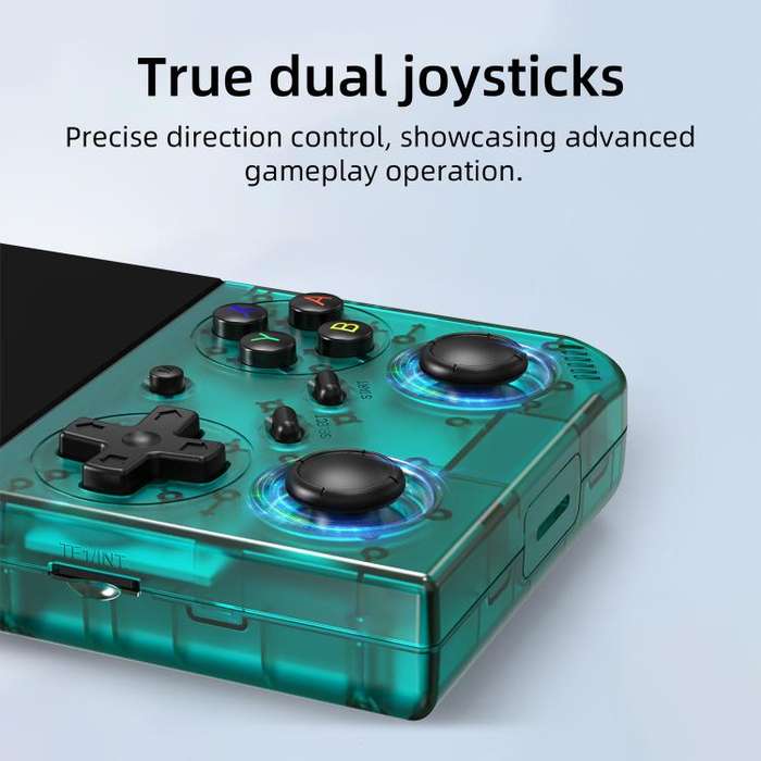 ANBERNIC RG 35XXPro Retro Handheld Console 3.5-Inch Screen Linux 64-Bit Pocket Gaming Device 64G+...