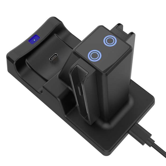 For Nintendo Switch 2 Joy-Con & Pro Controller 3-in-1 Charging Dock Storage Holder with LED Indic...