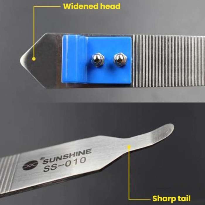 SUNSHINE SS-010 Mobile Phone Shell Opening Frame Disassembling Non-Slip Pry Bar Disassembly Repai...