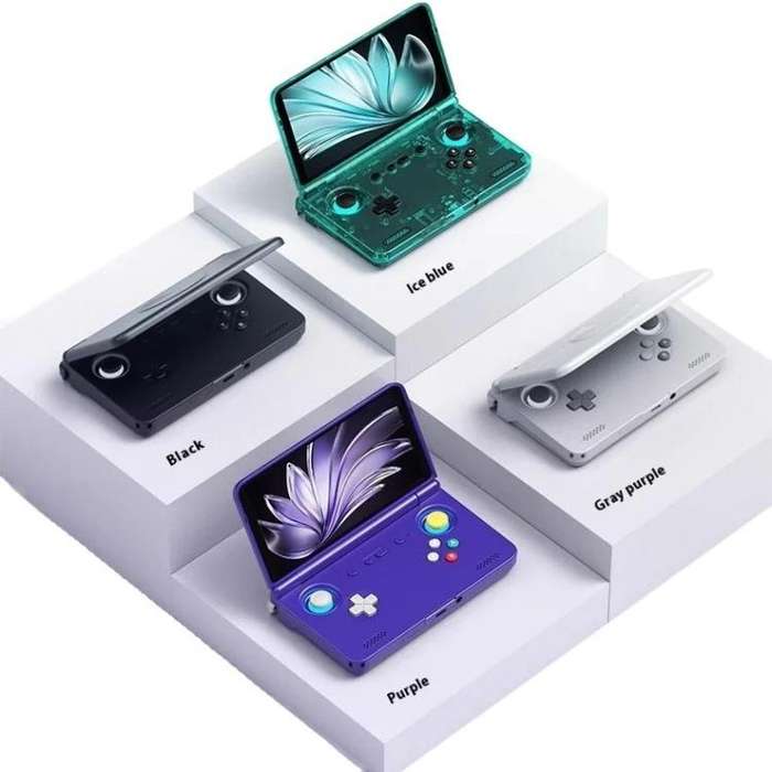 Retroid Pocket Flip 2 SD865 Processor Game Console Android13 5.5 Inch AMOLED Screen Wifi Bluetoot...